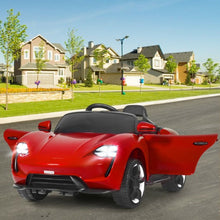 Load image into Gallery viewer, 12V Kids Ride On Car with MP3 & LED Light-Red