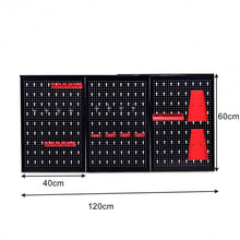 Load image into Gallery viewer, 24" x 48" Metal Pegboard Garage Tool Board Holder