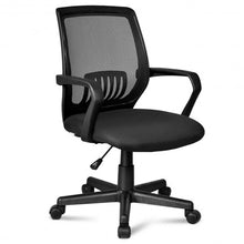 Load image into Gallery viewer, Lumbar Support Adjustable Rolling Swivel Mesh Office Chair