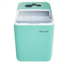 Load image into Gallery viewer, 44 lbs Portable Countertop Ice Maker Machine with Scoop-Green