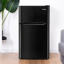 Load image into Gallery viewer, 3.2 cu ft. Compact Stainless Steel Refrigerator-Black
