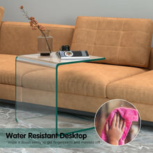 Load image into Gallery viewer, Tempered Sofa Side Glass End Table