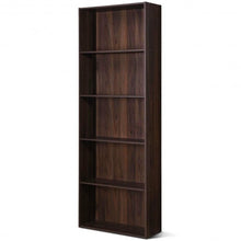 Load image into Gallery viewer, 5-Shelf Storage Bookcase Modern Multi-Functional Display Cabinet Furniture