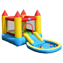 Load image into Gallery viewer, Inflatable Kids Slide Bounce House with 580w Blower