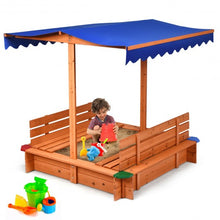 Load image into Gallery viewer, Kids Outdoor Playset Cedar Sandbox