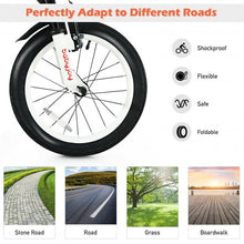 Load image into Gallery viewer, 16" Kids Bike Toddlers Adjustable Freestyle Bicycle with Training Wheels-Red