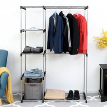 Load image into Gallery viewer, Portable Closet Organizer Garment Rack