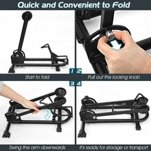 Load image into Gallery viewer, Foldable Bike Floor Parking Rack Home Garage Storage Stand Fit 20"-29"