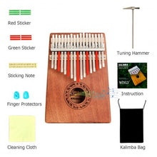 Load image into Gallery viewer, Kalimba 17 Keys Thumb Piano