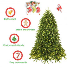 Load image into Gallery viewer, Premium Hinged Artificial Fir Christmas Tree with LED Lights-5 ft