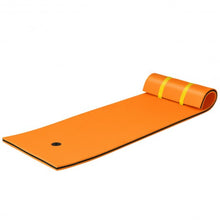 Load image into Gallery viewer, 3-layer Tear-resistant Relaxing Foam Floating Pad-Orange