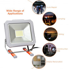 Load image into Gallery viewer, 53W 6000LM Portable Outdoor Flood Light