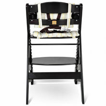 Load image into Gallery viewer, Adjustable Height Wooden Baby High Chair with Removeable Tray