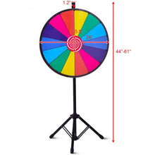 Load image into Gallery viewer, 24" Editable Dry Erase Extension Base Fortune Spinning Game