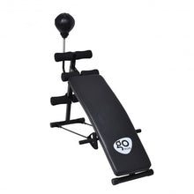 Load image into Gallery viewer, Adjustable Incline Curved Workout Fitness Sit Up Bench