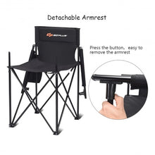 Load image into Gallery viewer, Portable 38'' Oversized High Camping Fishing Folding Chair