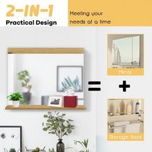 Load image into Gallery viewer, Wall Mirror with Storage Shelf Made in Italy
