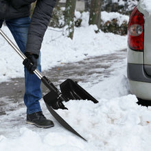 Load image into Gallery viewer, 3-in-1 Snow Shovel with Ice Scraper and Snow Brush