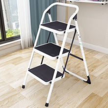 Load image into Gallery viewer, HD 3 Step Ladder Platform Lightweight Folding Stool