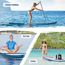 Load image into Gallery viewer, 10.5 ft Inflatable Stand Up Paddle Board Surfboard with Aluminum Paddle Pump-10.5 ft