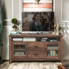 Load image into Gallery viewer, TV Stand Tall Entertainment Center Hold up