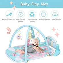 Load image into Gallery viewer, Newborn Infant Play Gym Mat w/ Play Piano Toys