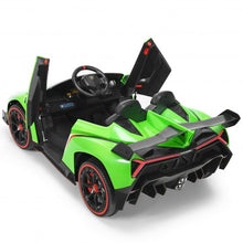Load image into Gallery viewer, 12V 2-Seater Licensed Lamborghini Kids Ride On Car with RC and Swing Function