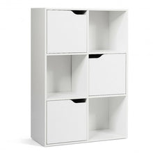 Load image into Gallery viewer, 6 Cube Wood Storage Shelves Organization