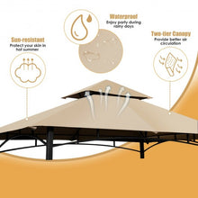 Load image into Gallery viewer, 8�x 5�Outdoor Patio Barbecue Grill Gazebo