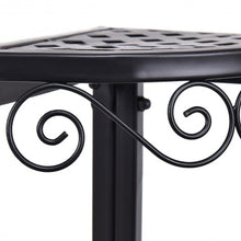 Load image into Gallery viewer, 3-Tier Corner Metal Flower Ladder Plant Stand