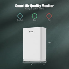 Load image into Gallery viewer, 800 sq.ft Air Purifier True HEPA Filter Carbon Filter Air Cleaner Home Office