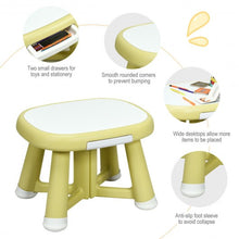 Load image into Gallery viewer, Kids Table and 2 Chair Set with Storage Bins-Yellow
