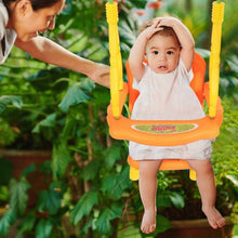 Load image into Gallery viewer, Toddler Swing Set High Back Seat with Swing Set