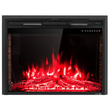 Load image into Gallery viewer, 36" Electric Fireplace Insert Freestanding Stove Heater