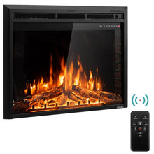 Load image into Gallery viewer, 36" Electric Fireplace Insert Freestanding Stove Heater