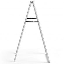 Load image into Gallery viewer, Double-Sided Metal A-Frame Sidewalk Sign Holder Stand Display 24"x36"