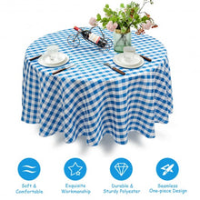 Load image into Gallery viewer, 2 Pcs Stain Resistant and Wrinkle Resistant Table Cloth-Blue