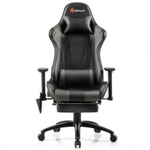 Load image into Gallery viewer, Ergonomic High Back PU Leather Massage Gaming Chair-Gray