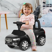 Load image into Gallery viewer, Kids Volvo Licensed Ride On Push Car Toddlers Walker-Black