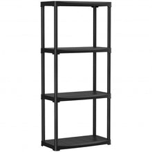 Load image into Gallery viewer, 24'' x 12'' x 52.5'' 4-tier Storage Shelf Rack for Garage Kitchen