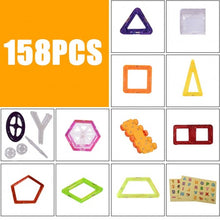Load image into Gallery viewer, 158 pcs Magical Magnetic Construction Building Blocks