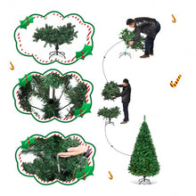 Load image into Gallery viewer, 5 Ft Green PVC Artificial Christmas Tree