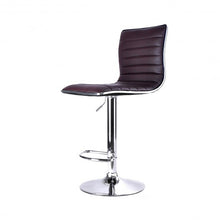 Load image into Gallery viewer, Swivel Bar Stool Modern Adjustable Height Metal Diner Seat Chair Hydraulic-1PC Red