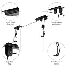 Load image into Gallery viewer, New Bike Bicycle Lift Ceiling Mounted Hoist Storage Garage Hanger Pulley Rack