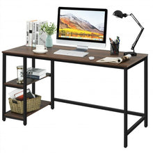 Load image into Gallery viewer, 47"/55" Computer Desk Office Study Table Workstation Home w/Adjustable Shelf -L