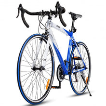 Load image into Gallery viewer, 700C 21 Speed Quick Release Aluminum Road Bike-Blue
