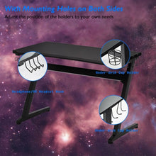 Load image into Gallery viewer, Cup & Headphone Holder Z-shape Frame E-sports Gaming Desk