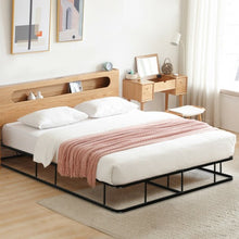 Load image into Gallery viewer, Queen Size Platform Low Profile Bed Frame