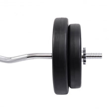 Load image into Gallery viewer, 64 lbs Gym Lifting Exercise Barbell Dumbbell Set