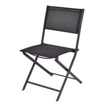 Load image into Gallery viewer, Set of 4 Outdoor Patio Folding Chairs